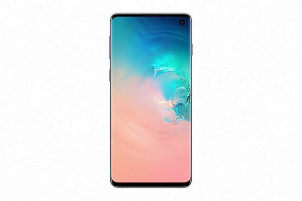 Galaxy S10 Prism White_front1