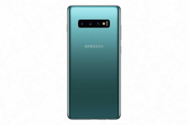 Galaxy S10+ Prism Green_back1