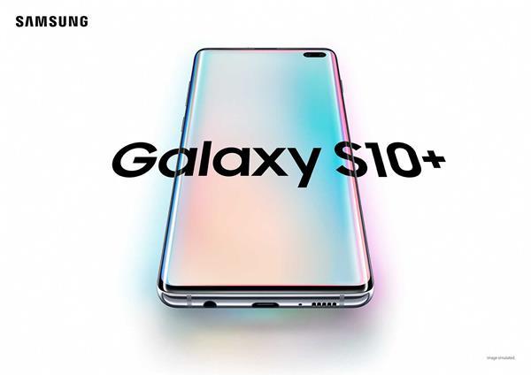 Galaxy S10+ Prism White1