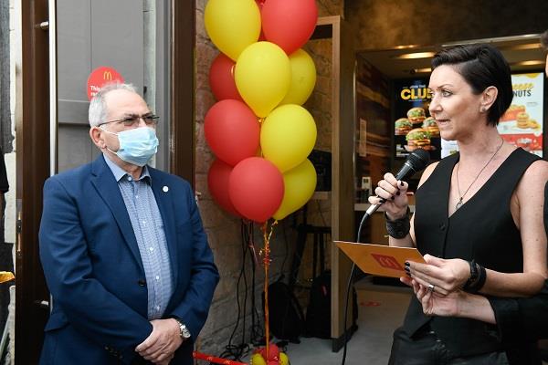 Elena Andreou Mayor Limassol McDonalds